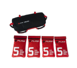 REHAB - P2I Sandbag + 4 Bolsas 5Kg (VACIAS)- SACO LASTRADO CAPACIDAD 20KG