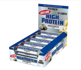Weider® - 40% LOW CARB HIGH PROTEIN BAR 50grs x Barrita - Caja de 24 barritas