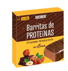 Weider® - BARRITAS PROTEICAS - PACK DE 3 CAJAS