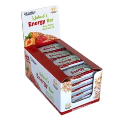 Weider® - NATURE´S ENERGY BAR - CAJA DE 24 BARRITAS DE 60GR.