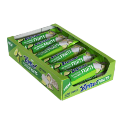 Weider® - YIPPIE! FRUITS - CAJA DE 10 UNIDADES DE 45gr cada una.