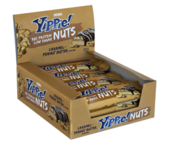 Weider® - YIPPIE! NUTS - CAJA DE 12 BARRITAS DE 45 grs cada una