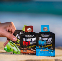 Weider® - ENERGY UP! + CAFFEINE - Caja de 24 geles de 40gr cada uno