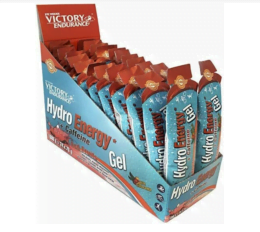 Weider® - HYDRO ENERGY GEL + CAFFEINE - caja de 24 sobres de 70 grs cada uno