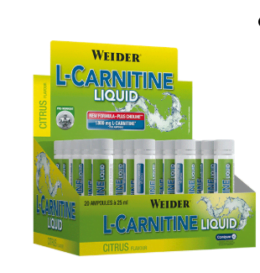 Weider® - L-CARNITINE LIQUID - 20 viales de 25ml