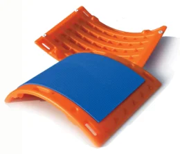 T-Bow® - Arco funcional Naranja - Base Naranja con alfombrilla variable