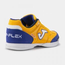 Joma® - BOTA FUTBOL SALA - TOP FLEX 2128 AMARILLO ROYAL INDOOR - Imagen 4