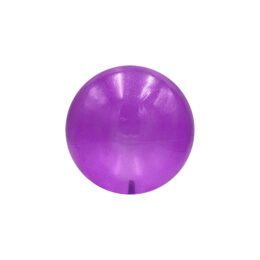 PELOTA PILATES PVC 17CM TRANSPARENTE