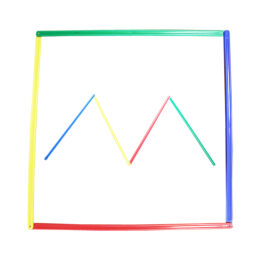 PIEZA PLASTICO PARA HACER FORMAS PLANAS