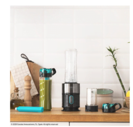 CECOTEC - POWERTITANIUM 650 FRESH&GO INOX - BATIDORA VASO INDIVIDUAL - Imagen 3