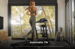 CECOTEC - Cinta de Correr Plegable DrumFit WayHome 1600 Obelia Pro. 1500 W, Velocidad Ajustable, Inclinación Motorizada, Superficie de 130x42 cm, Sistema Amortiguación, Pantalla, Cinturón de masaje - Imagen 10
