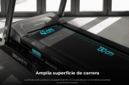 CECOTEC - Cinta de Correr Plegable DrumFit WayHome 1600 Obelia Pro. 1500 W, Velocidad Ajustable, Inclinación Motorizada, Superficie de 130x42 cm, Sistema Amortiguación, Pantalla, Cinturón de masaje - Imagen 15
