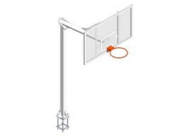 EURON - CANASTA BASKET EUROGROUND V 1,65 M- EB008 EB009