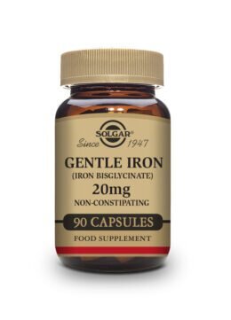 Hierro Gentle™ (Hierro bisglicinato) - 90 Cápsulas vegetales