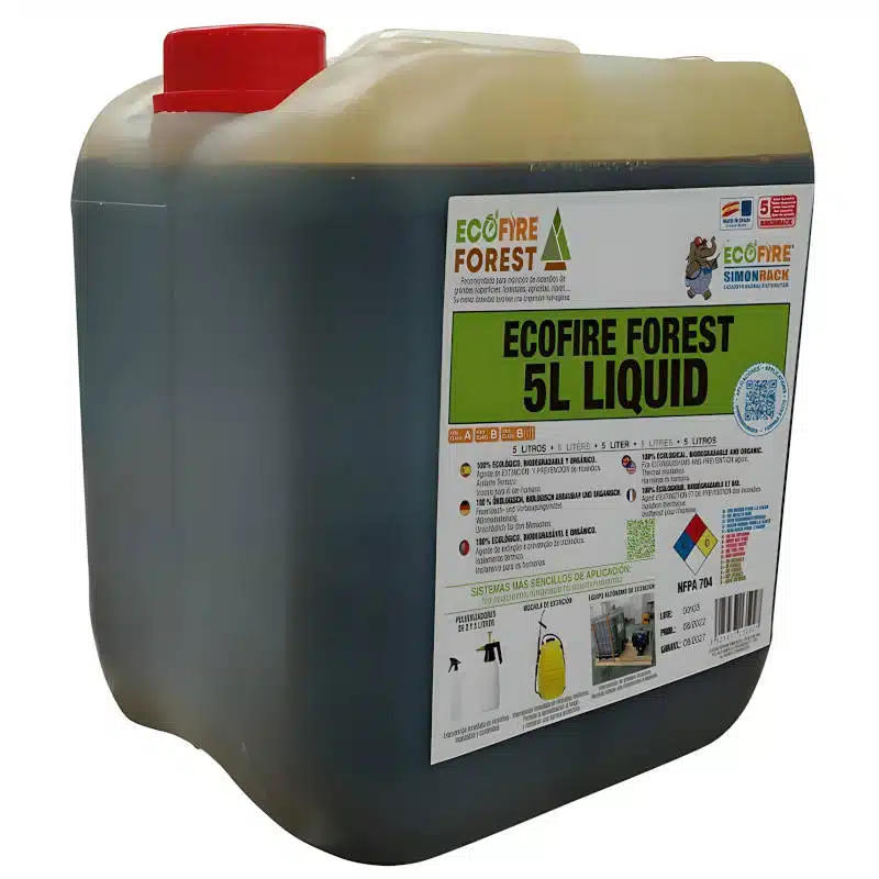 ECOFIRE® - Barrera preventiva contra el fuego Ecofire Forest - 5lt