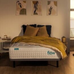 CECOTEC - Colchón Flow HybridLuxe Fresh 6800 135x190 Colchón híbrido de 14 capas con altura de 31 cm, núcleo de muelles ensacados y tecnologías SpringPlus, Fresh & SilkySoft+. - Imagen 6