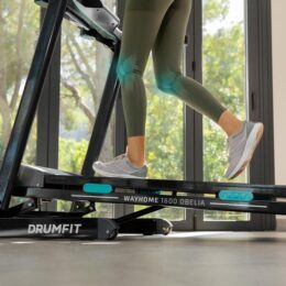 CECOTEC - Cinta de Correr Plegable DrumFit WayHome 1600 Obelia Ultraflex. - Imagen 4