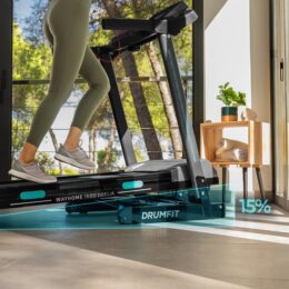 CECOTEC - Cinta de Correr Plegable DrumFit WayHome 1600 Obelia Ultraflex. - Imagen 5