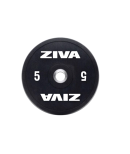 FDL - ZIVA DISCOS BUMPER URETANO ZVO DE 5KG A 25KG (NEGRO Y AMARILLO)