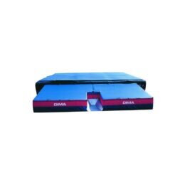 DIMA - COLCHONETAS BÁSICAS DE SALTO CON PÉRTIGA EXTENSIÓN DOBLE FRENTE  2,00 X 2,00/1,75 X 0,60/0,40 M