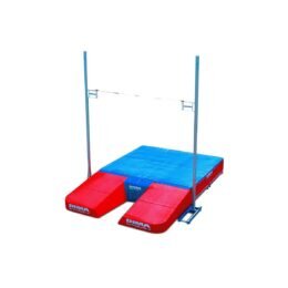DIMA - SISTEMA DE SALTO CON PÉRTIGA MODULAR DE REUNIÓN REVERSIBLE CON PLATAFORMA  7.00 X 5.00 X 0.80/0.50M
