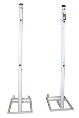 JUEGO POSTES MULTIALTURAS ALUMINIO TUBO DE 90MM TRASLADABLES