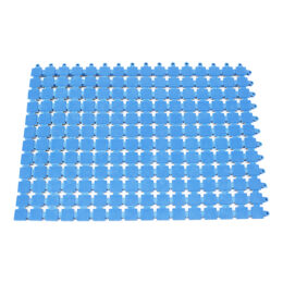 LOSETA PVC 30X40CM SOFTEE AZUL 1.0