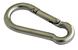 MOSQUETÓN ACERO INOX