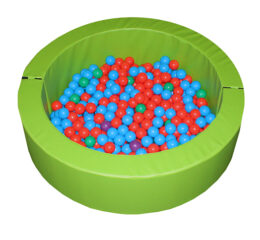 PISCINA REDONDA LLENADO PELOTAS,  DIAMETRO Ø 150CM X 40CM ALTO X 15CM ANCHO