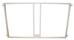 SOPORTE METALICO PARA SUJECCION TABLERO Y ARO BALONCESTO A LA PARED- BLANCO