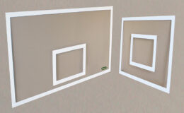 TABLERO MINIBASKET METACRILATO TAMAÑO REGLAMENTARIO