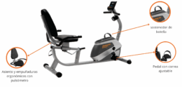 ATHLETIC - RECUMBENT BIKE - 200BH