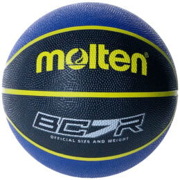 BALÓN MOLTEN BALONCESTO BCR2 TALLA 7 AZUL/NEGRO