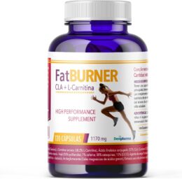 DeniPharma® - FATBURNER – 120 Cápsulas – CLA + L-Carnitina – Quemagrasas deportivo