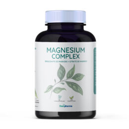 DeniPharma® - MAGNESIUM COMPLEX – BISGLICINATO DE MAGNESIO + CITRATO DE MAGNESIO – 120 CÁPSULAS