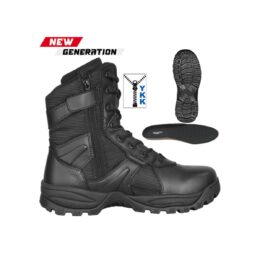 Comanche - Botas Tácticas PERFORMANCE BLACK Cremallera