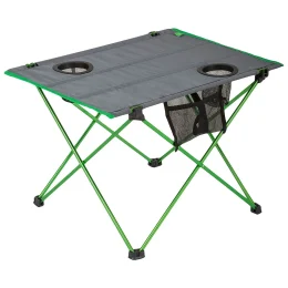 Mesa de camping plegable Highlander Ayr - Verde/Gris