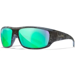 Gafas Wiley X WX Omega - Polarized Blue Mirror Lens / Gloss White Frame