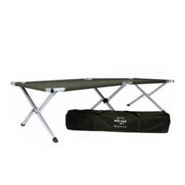 CAMA METÁLICA PLEGABLE GRANDE MIL-TEC