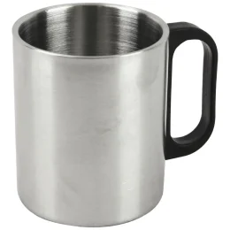 Taza aislante Highlander grande de acero con capacidad de 300 ml
