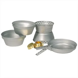 Set para cocinar Mil-Tec hecho de aluminio