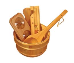 Sauna exterior vapor para jardin Gaia Luna (máximo 6 plazas) con cromoterapia - Tratamiento antihumedad - Imagen 17