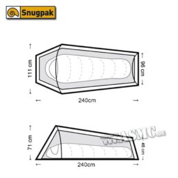 TIENDA SNUGPAK IONOSPHERE 1 persona - Imagen 7