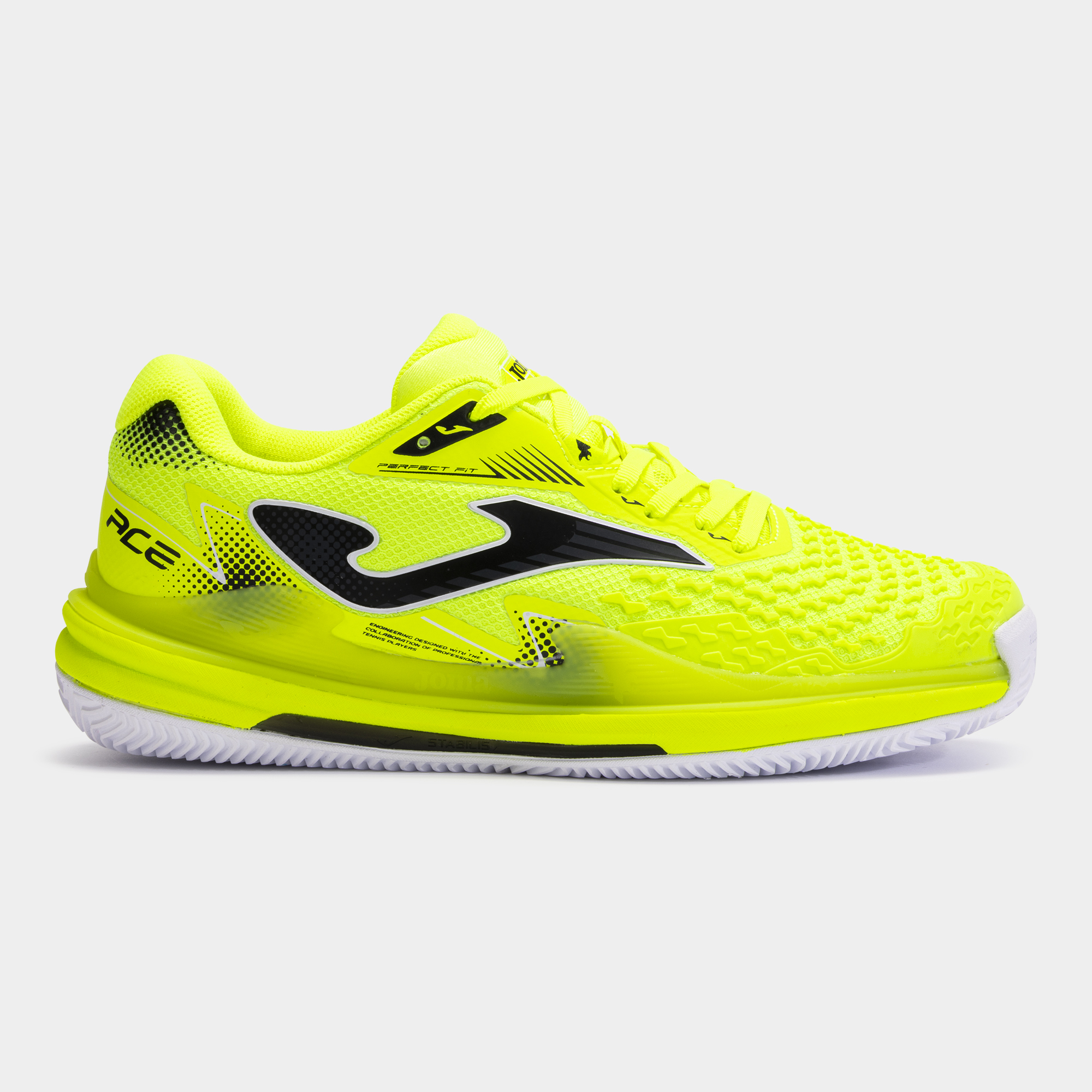 Zapatillas Ace 24 Clay Hombre Amarillo Flúor