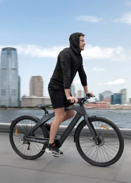 N1 PRO Bicicleta Eléctrica Urbana de Fibra de Carbono con Motor Central de 250W y 80Nm de Par Motor - Imagen 14