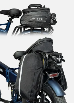 Rack Bag Bolsa impermeable para portaequipajes de bicicleta Engwe de 35 litros - Imagen 2