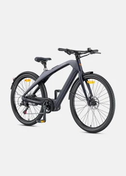 N1 PRO Bicicleta Eléctrica Urbana de Fibra de Carbono con Motor Central de 250W y 80Nm de Par Motor