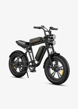 ENGWE M20 Bicicleta Eléctrica de Llantas Anchas con Suspensión Completa que Parece una Motocicleta.