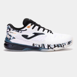 Joma® - Zapatillas Slam 25 Juanlu Esbri Hombre Blanco Rojo