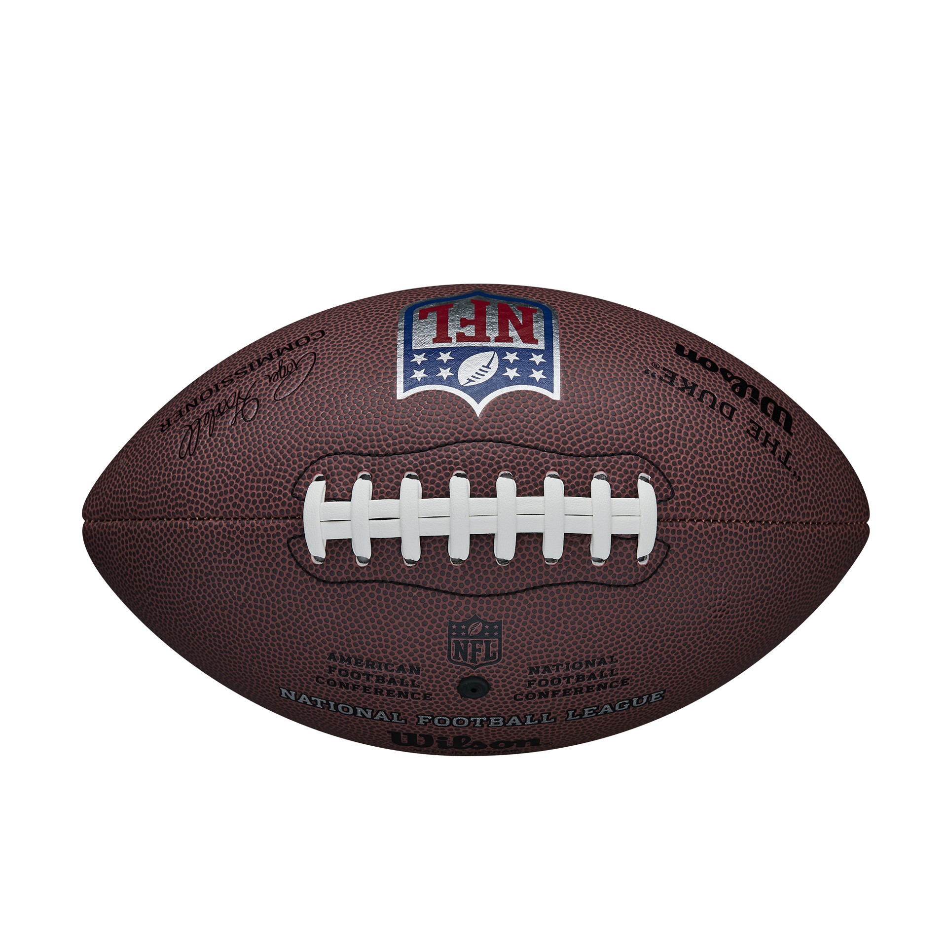 BALÓN FÚTBOL AMERICANO WILSON NFL DUKE RÉPLICA - CON EXPOSITOR - - Imagen 9